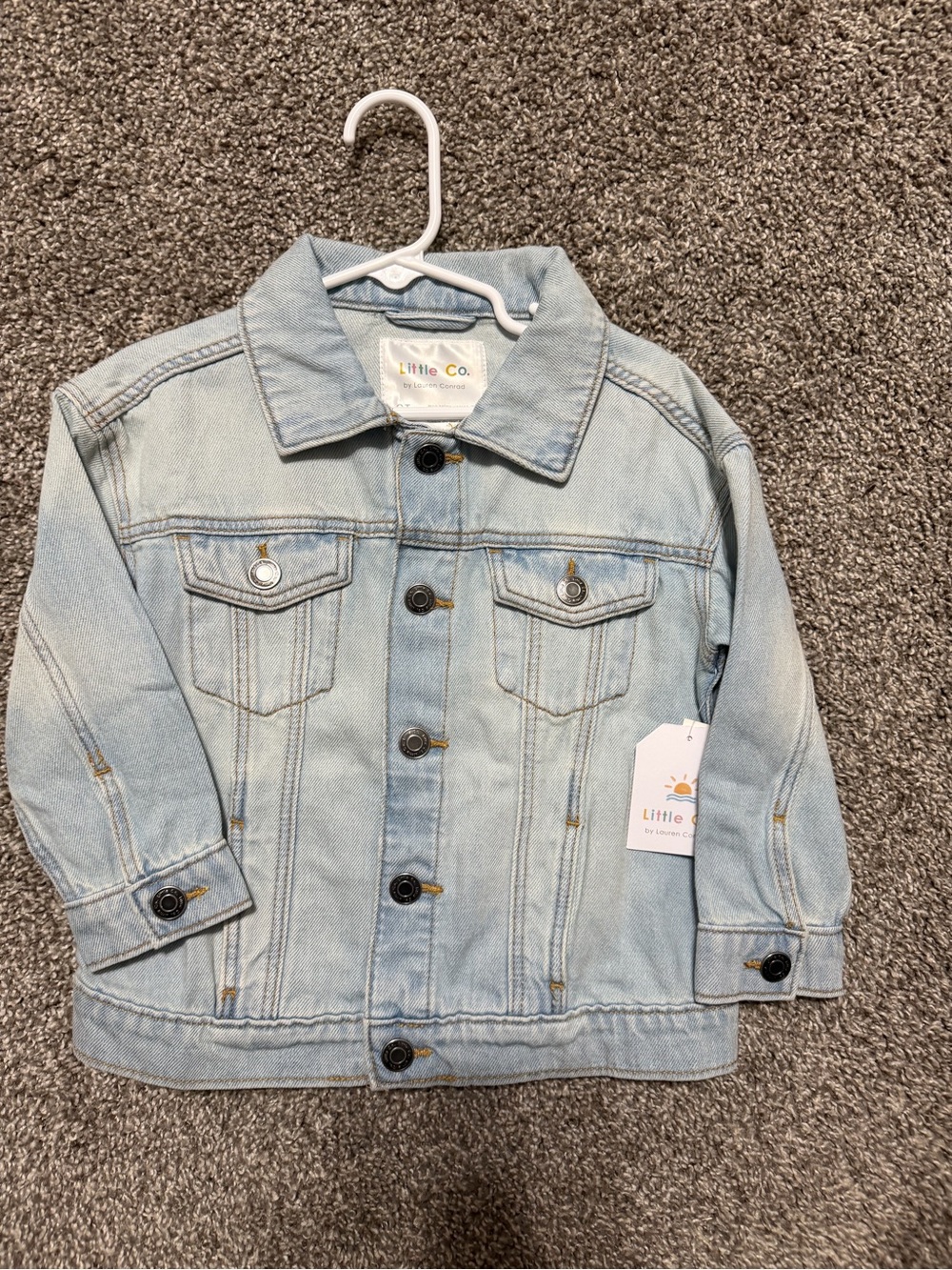 Little Co. Light Blue Kids' Denim Jacket